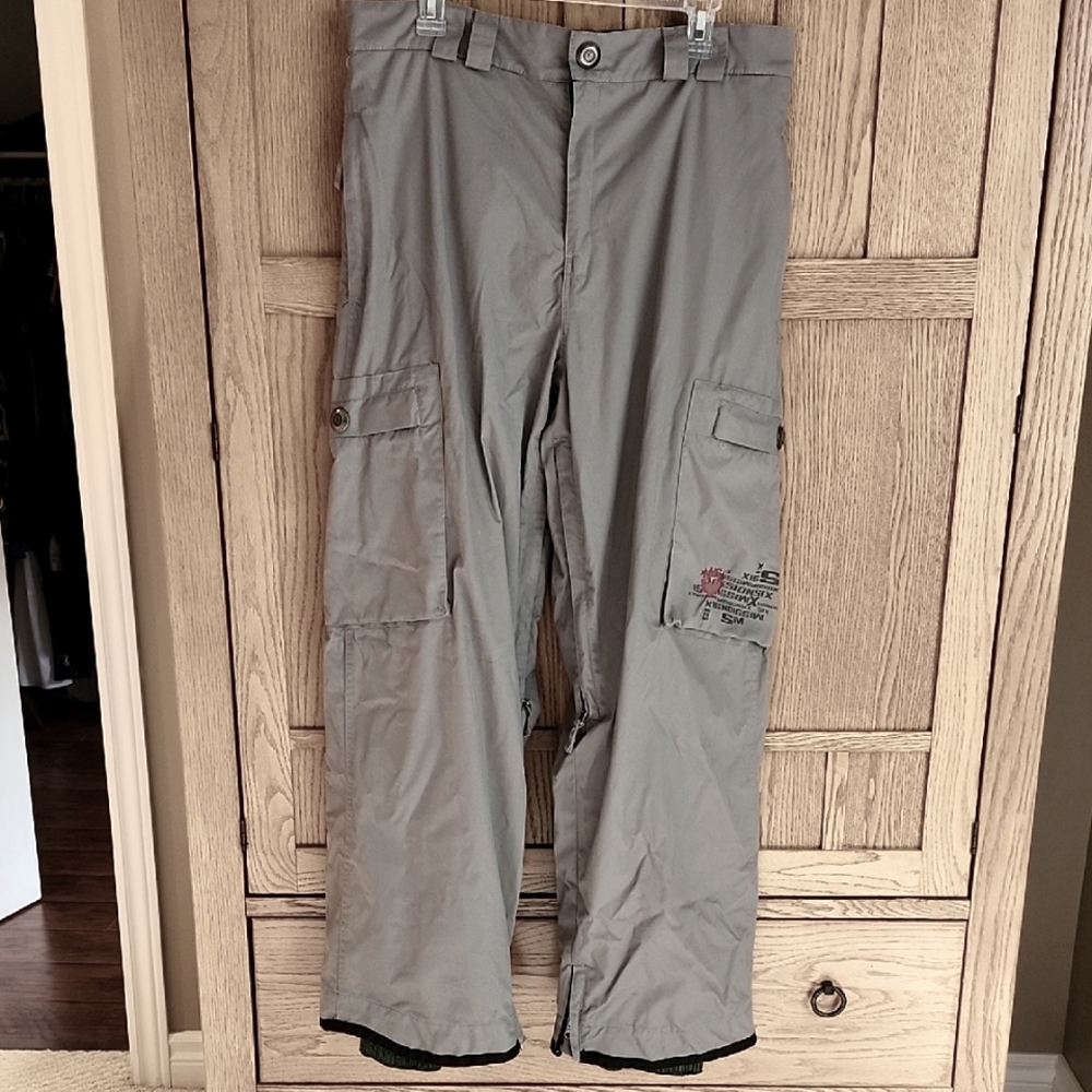 Men's Gray Ski & Snowboard Pants